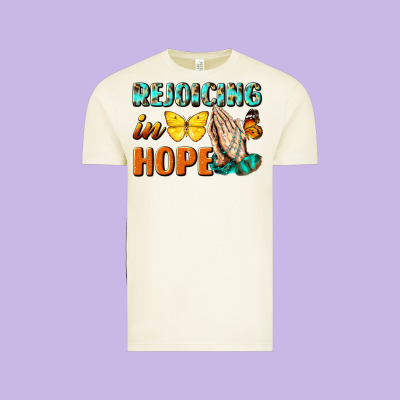 Rejoicing In Hope Vintage Tee Designed By Nancycooperartshop
