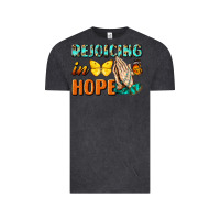 Vintage Black rejoicing in hope Vintage Tee - NancyCooperArtShop