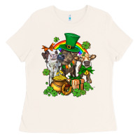 Bone little cows and st patricks party Ladies Tee - AdoDesignShop