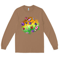 Toasted Coconut halloween candy patches Long Sleeve Tee - BundleAndBundleShop