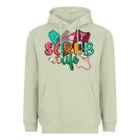 Matcha Scrub life Heavyweight Hoodie - CowGirlArtShop