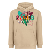 Mushroom Scrub life Heavyweight Hoodie - CowGirlArtShop