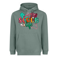 Sage Scrub life Heavyweight Hoodie - CowGirlArtShop