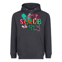 Smoke Scrub life Heavyweight Hoodie - CowGirlArtShop