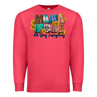 Cardinal Mama mode all day everyday  Mother's Day Premium Sweatshirt - CowGirlArtShop