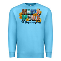 Ocean Blue Mama mode all day everyday  Mother's Day Premium Sweatshirt - CowGirlArtShop