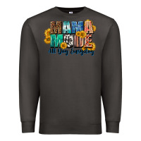 Smoke Mama mode all day everyday  Mother's Day Premium Sweatshirt - CowGirlArtShop