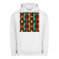 Pigment Lunar Rock native american aztec seamless pattern Urban Hoodie - BundleAndBundleShop