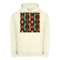 Pigment Pistachio native american aztec seamless pattern Urban Hoodie - BundleAndBundleShop