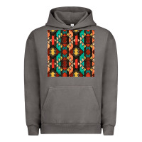 Pigment Tornado native american aztec seamless pattern Urban Hoodie - BundleAndBundleShop