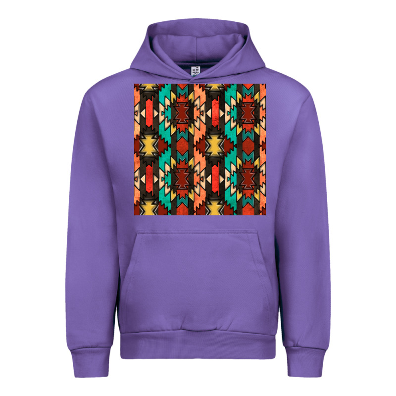 Native American Aztec Seamless Pattern Urban Hoodie by BundleAndBundleShop | Teevron