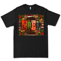Black noel mistletoe Christmas Premium Tee - AdoDesignShop