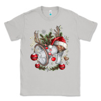 Moon Dust Merry Christmas Classic Tee - CowhideDigitalArt