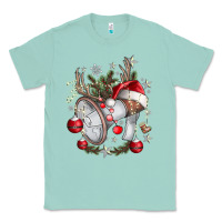 Seafoam Merry Christmas Classic Tee - CowhideDigitalArt