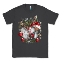 Smoke Merry Christmas Classic Tee - CowhideDigitalArt