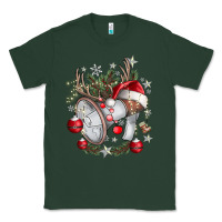 Sports Green Merry Christmas Classic Tee - CowhideDigitalArt