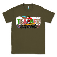 Army Green teacher squad Classic Tee - NancyCooperArtShop
