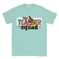 Seafoam teacher squad Classic Tee - NancyCooperArtShop