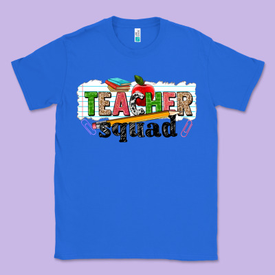 Teacher Squad Classic Tee Designed By Nancycooperartshop