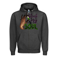 Charcoal Heather Black my soul Zipper Hoodie - NancyCooperArtShop