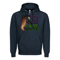 Navy Black my soul Zipper Hoodie - NancyCooperArtShop