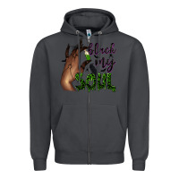 Smoke Black my soul Zipper Hoodie - NancyCooperArtShop