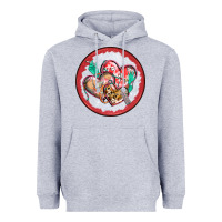 Heather Grey nurse coaster Heavyweight Hoodie - CowGirlArtShop