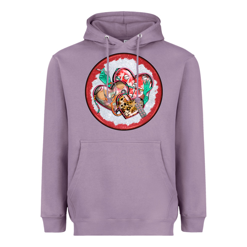 Nurse Coaster Heavyweight Hoodie by CowGirlArtShop | Teevron