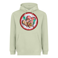 Matcha nurse coaster Heavyweight Hoodie - CowGirlArtShop