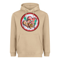 Mushroom nurse coaster Heavyweight Hoodie - CowGirlArtShop
