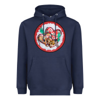 Navy nurse coaster Heavyweight Hoodie - CowGirlArtShop
