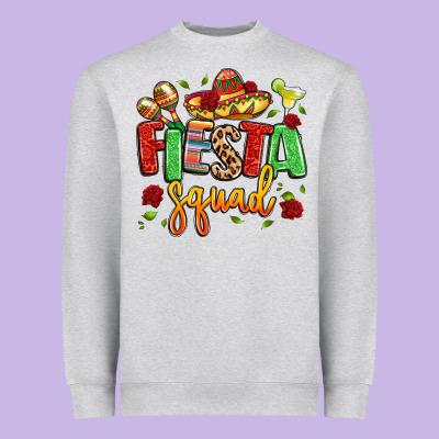 Fiesta Squad Heavyweight Sweatshirt Designed By Lillyallendesigns