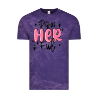 Cloud Purple powherful Vintage Tee - MaliasSmallBusiness