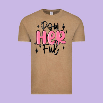 Powherful Vintage Tee Designed By Maliassmallbusiness
