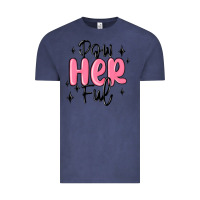 Vintage Denim powherful Vintage Tee - MaliasSmallBusiness