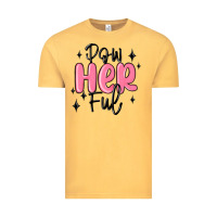 Vintage Mustard powherful Vintage Tee - MaliasSmallBusiness