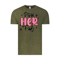 Vintage Olive powherful Vintage Tee - MaliasSmallBusiness