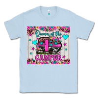 Dusty Blue queen of the camper Classic Tee - JahusDesignShop