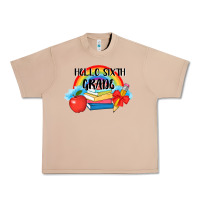 Burro back to school hello sixth grade 3200x2400 Urban Heavy Tee - AdoDesignShop