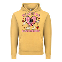Vintage Mustard teaching sweethearts Vintage Hoodie - MaliasSmallBusiness