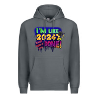 Rock i'm like 2024 done Premium Hoodie - CowGirlArtShop
