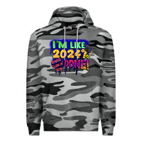 Slate Camo i'm like 2024 done Premium Hoodie - CowGirlArtShop