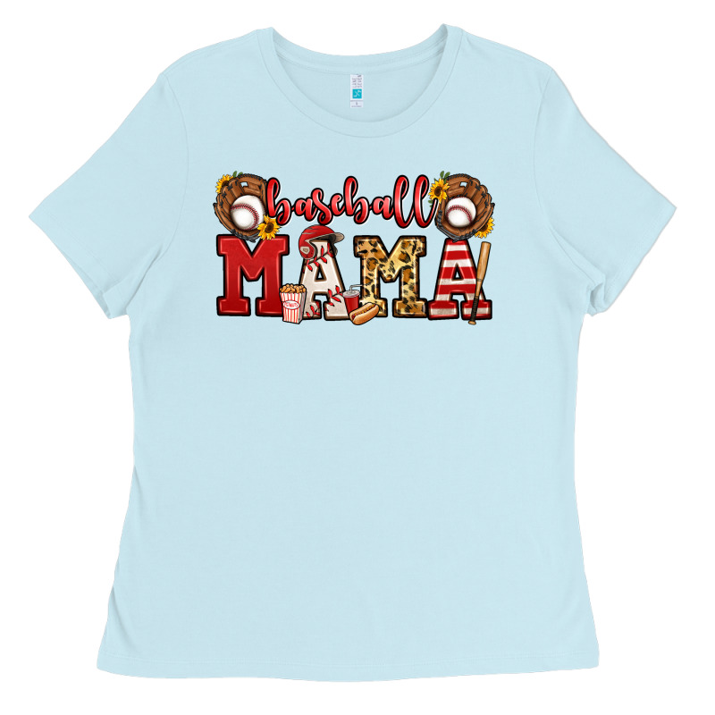 Baseball Mama Ladies Tee by Jasminsmagicworld | Teevron