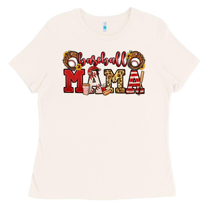 Baseball Mama Ladies Tee by Jasminsmagicworld | Teevron