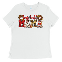 White baseball mama Ladies Tee - Jasminsmagicworld