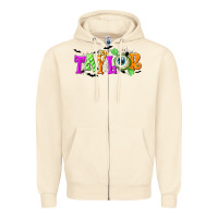 Sandshell Personalized Halloween Zipper Hoodie - NancyCooperArtShop