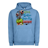 Pigment Pebble Blue witch better have my candy Urban Hoodie - BundleAndBundleShop