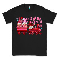 Black valentines express with gnomies Classic Tee - NancyCooperArtShop
