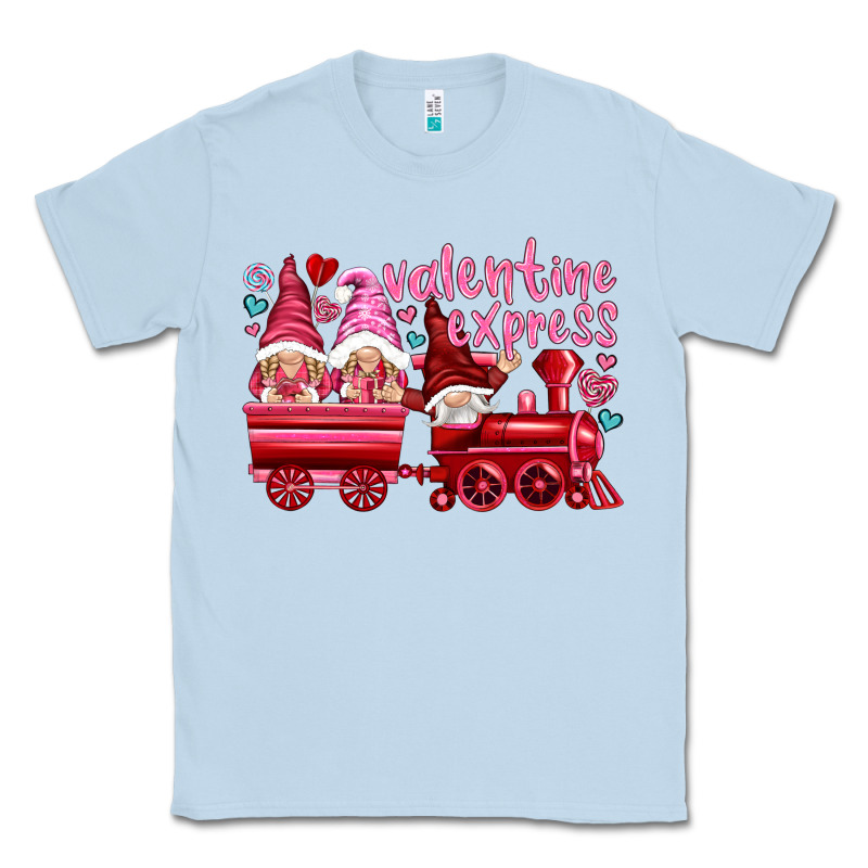 Valentines Express With Gnomies Classic Tee by NancyCooperArtShop | Teevron