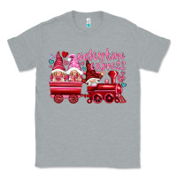 Heather Grey valentines express with gnomies Classic Tee - NancyCooperArtShop